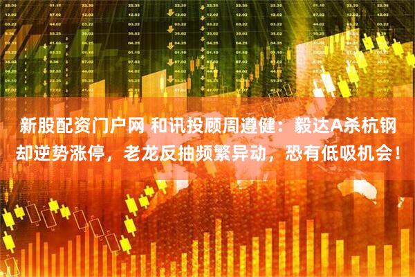 新股配资门户网 和讯投顾周遵健：毅达A杀杭钢却逆势涨停，老龙反抽频繁异动，恐有低吸机会！